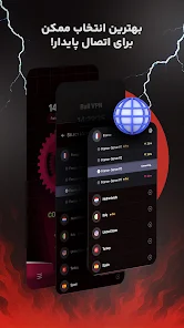 لیست سرورهای اروپایی و آمریکایی فیلتر شکن قوی پرسرعت Bull Vpn با پینگ پایین