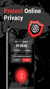 دکمه اتصال سریع فیلترشکن Epic VPN برای اندروید بدون نیاز به تنظیمات