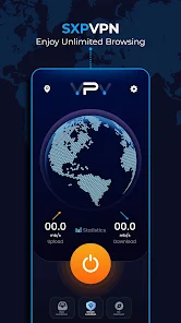 صفحه اتصال سریع برنامه SXP VPN فیلتر شکن بدون قطعی و پرسرعت