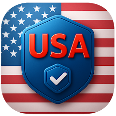 دانلود آیکون فیلترشکن قوی آمریکایی USA VPN برای اندروید