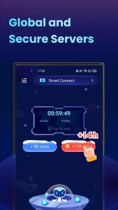 تنظیمات قابلیت اسمارت کانکشن در فیلترشکن پرسرعت قوی و بدون قطعی برای اندروید