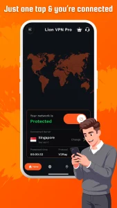 دانلود فیلتر شکن قوی برای گوشی VPN اتصال سریع یک کلیکی