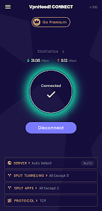 نصب فیلتر شکن قوی و بدون قطعی برای اندروید برنامه VpnHood CONNECT
