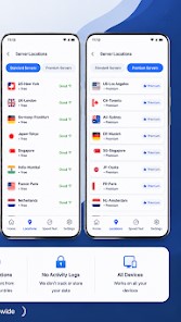 لیست سرورهای جهانی پرسرعت در فیلتر شکن رایگان پرسرعت نامحدود با قابلیت انتخاب کشور و آی پی ثابت