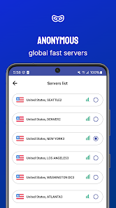 لیست سرورهای ایالات متحده آمریکا در فیلتر شکن قوی VPN لینک مستقیم برای همراه اول و ایرانسل