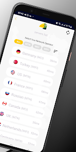 لیست سرورهای پرسرعت و کشورهای فعال در فیلترشکن قوی TT VPN V2ray Vmess & Vless