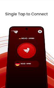 وضعیت اتصال موفقیت‌آمیز و بدون قطعی در نرم‌افزار VPN دانلود فیلتر شکن قوی برای گوشی